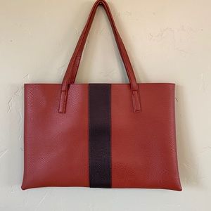 Like New Vince Camuto Luck Tote Brown/Black